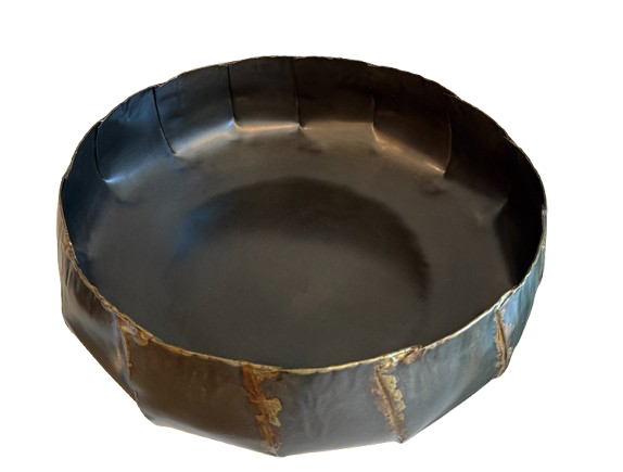 Armor Bowl in Antique Gunmetal - Large