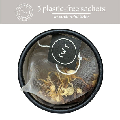 Bakeshop Bliss Holiday Herbal Mini Tube Gift (5 tea bags)