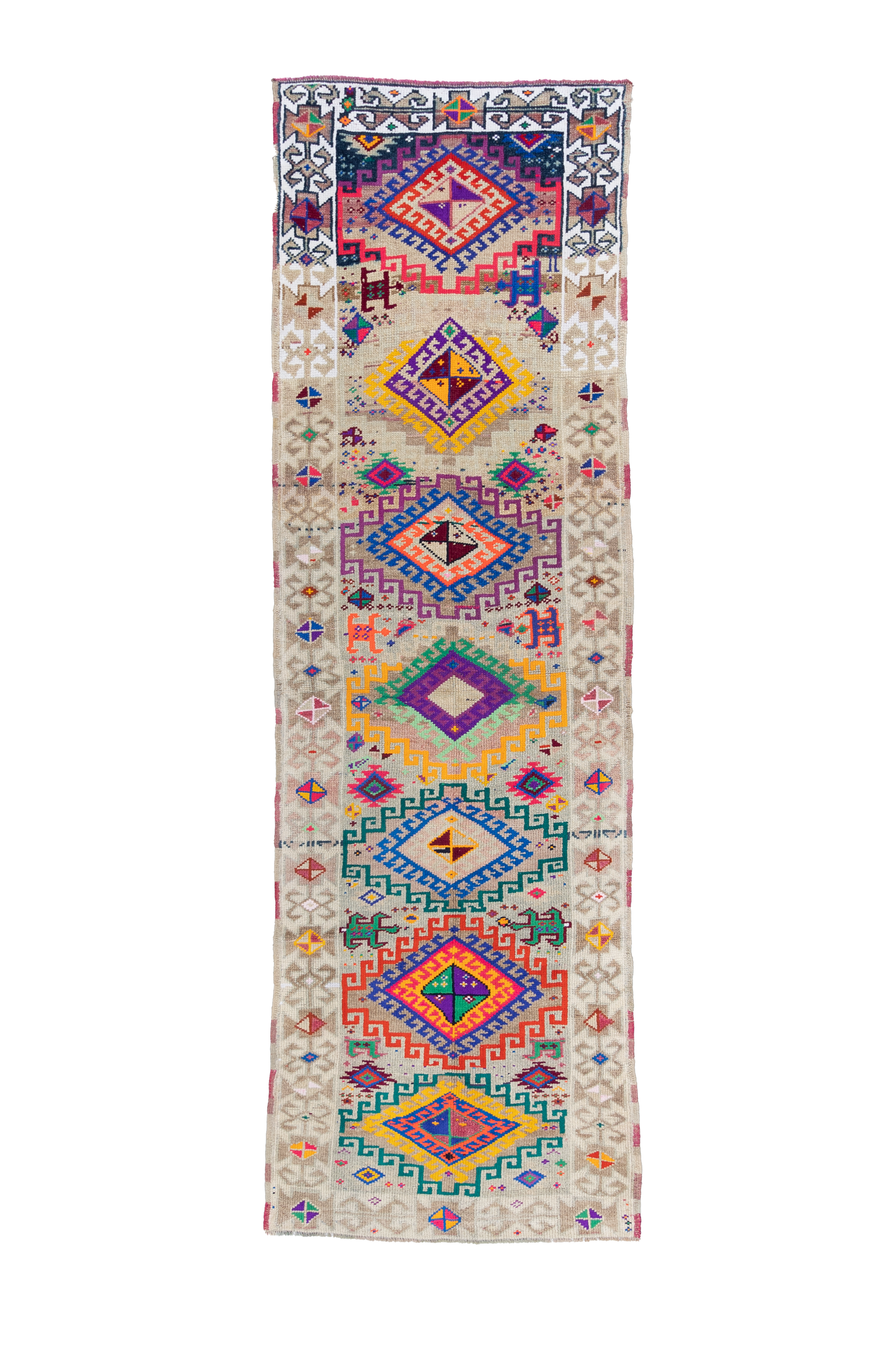 Vintage Herki Runner - Heir Looms Vintage Rugs