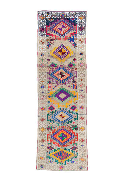 Vintage Herki Runner - Heir Looms Vintage Rugs