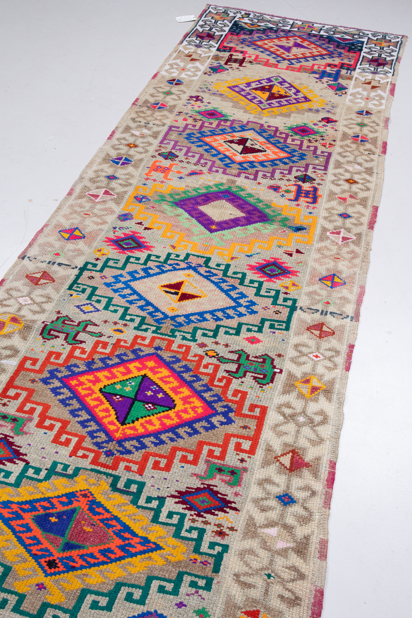 Vintage Herki Runner - Heir Looms Vintage Rugs