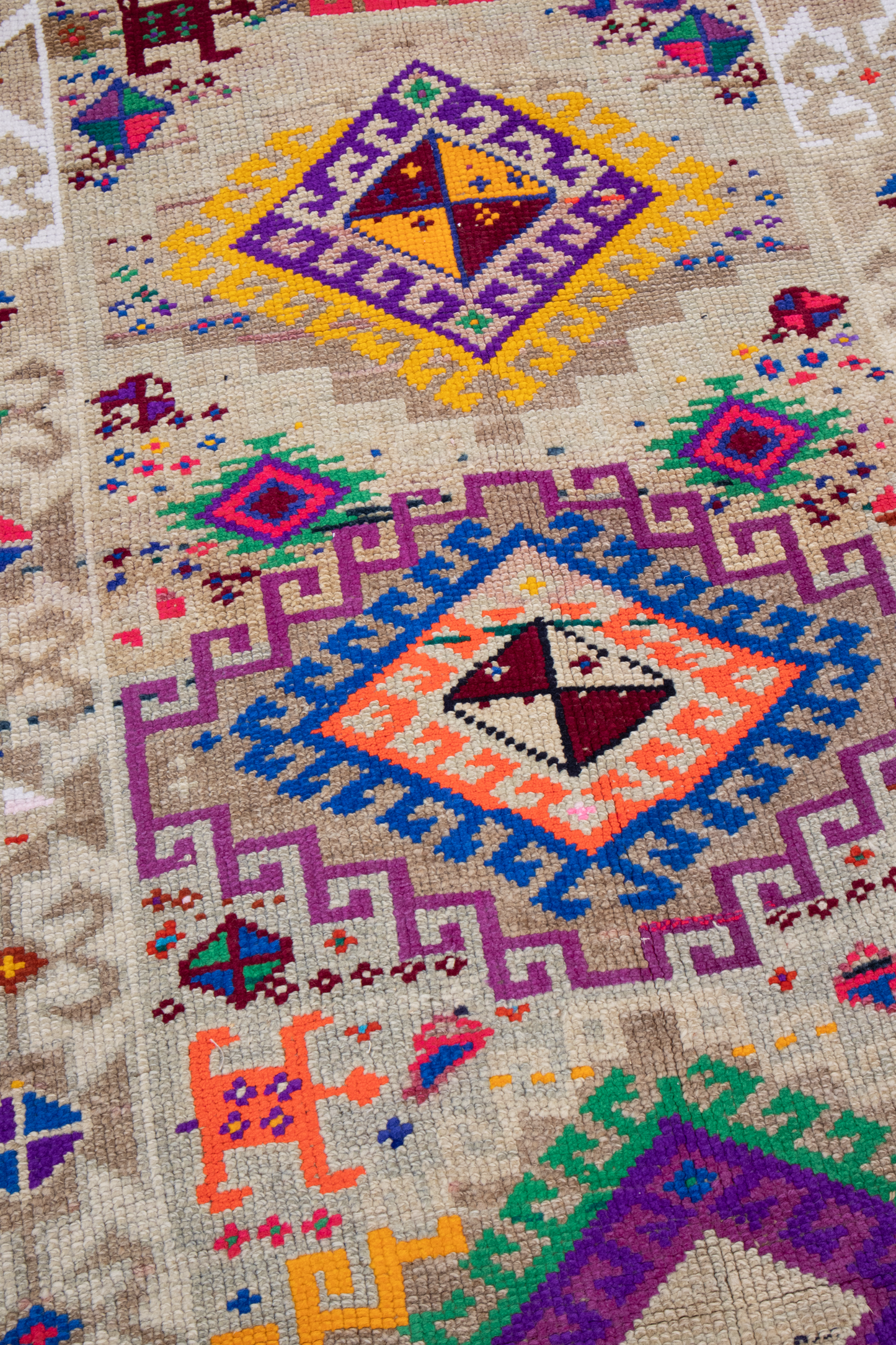 Vintage Herki Runner - Heir Looms Vintage Rugs