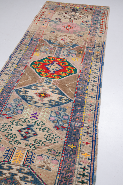 Vintage Herki Runner - Heir Looms Vintage Rugs