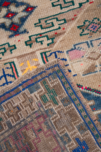 Vintage Herki Runner - Heir Looms Vintage Rugs