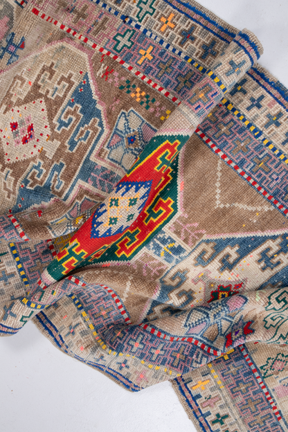 Vintage Herki Runner - Heir Looms Vintage Rugs
