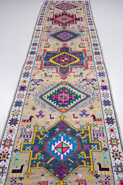 Vintage Herki Rug - Heir Looms Vintage Rugs