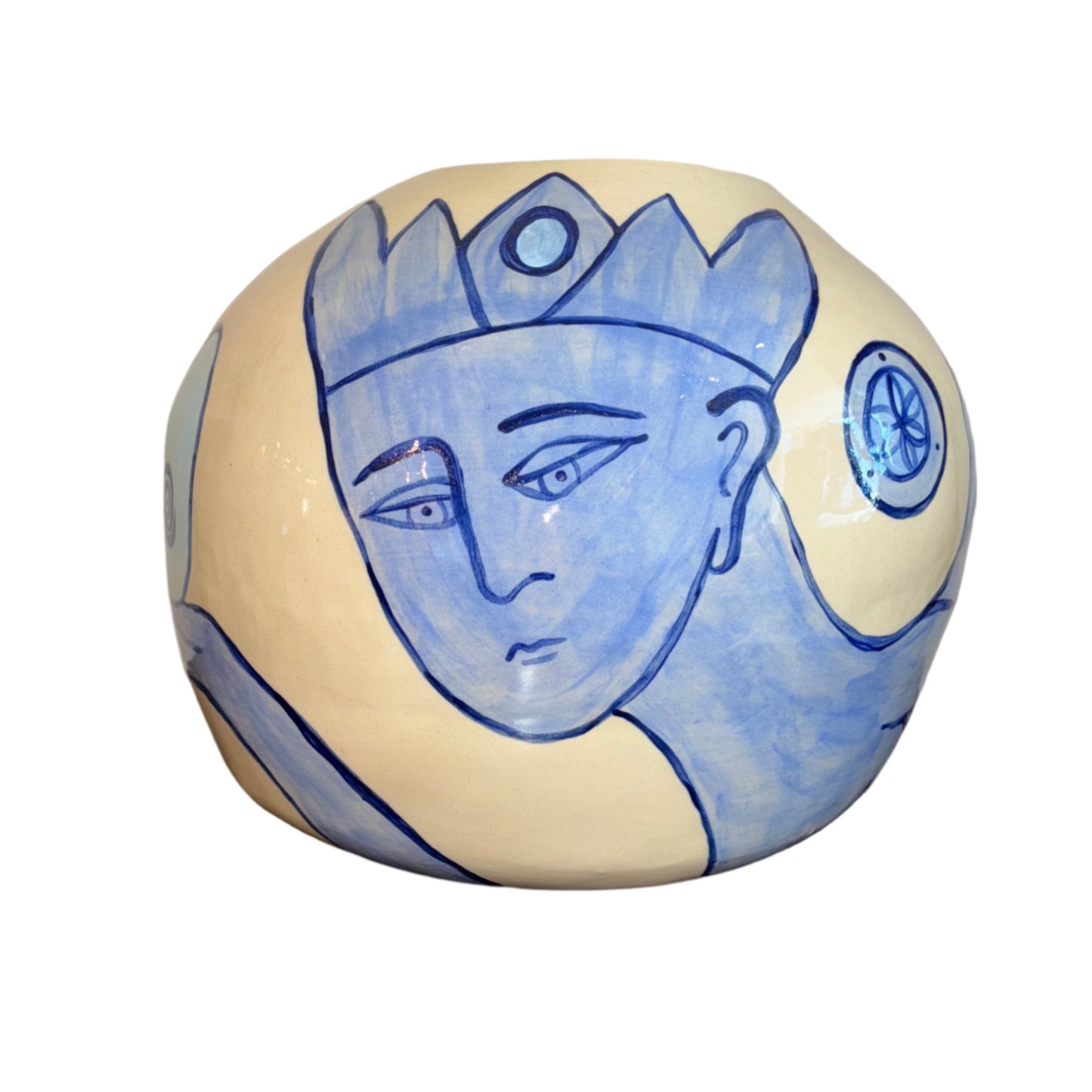 Flying Water Spirit with Cosmic Egg