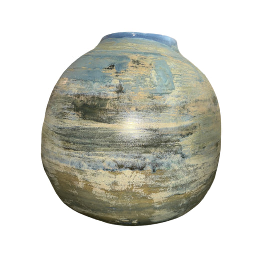 Blue Sea Pod Vase