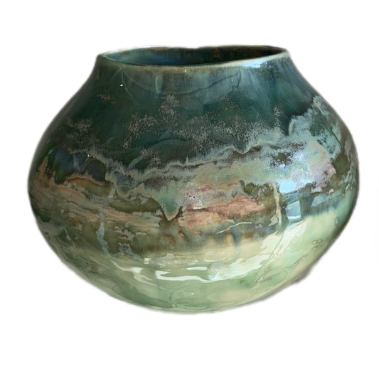 Blue Pod Vase