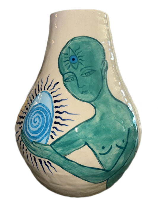 Pleiadian with Cosmic Egg