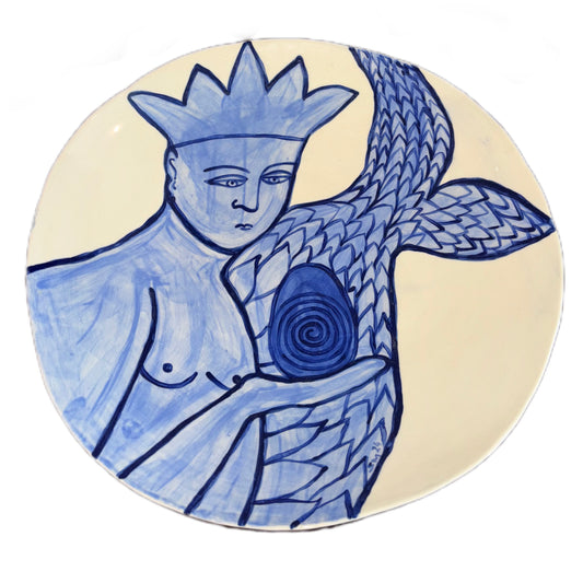 Water spirit with Cosmic Egg