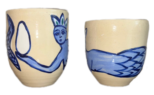 Mermaid/Medusa Tumbler - NO handle