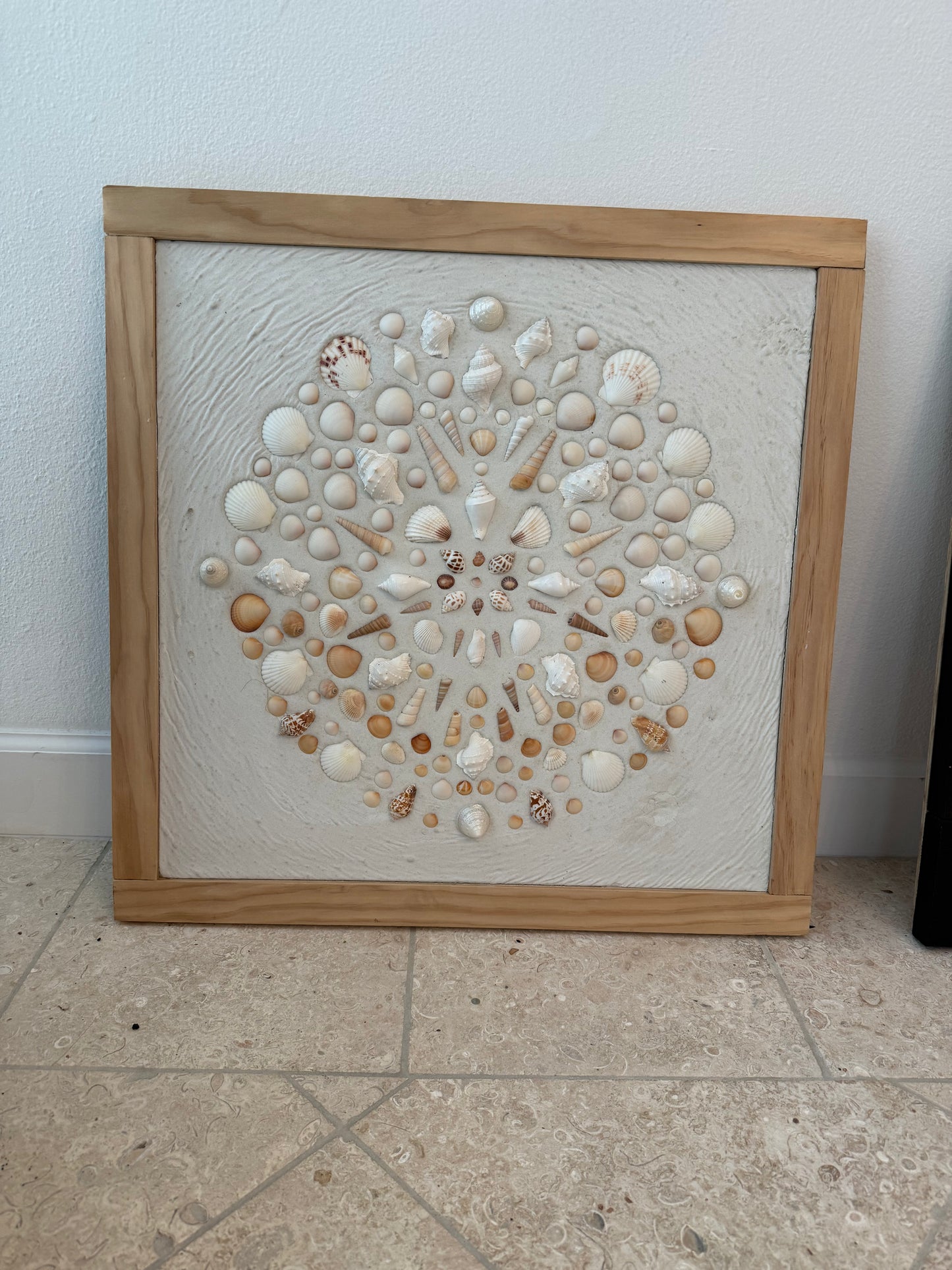 Shell Art- Light Frame