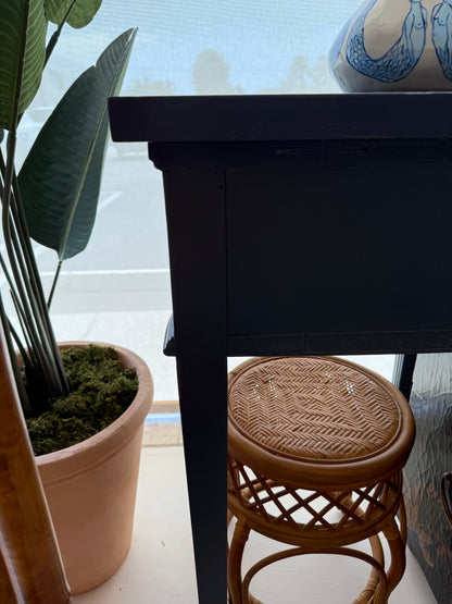 Dark Blue Entry Console