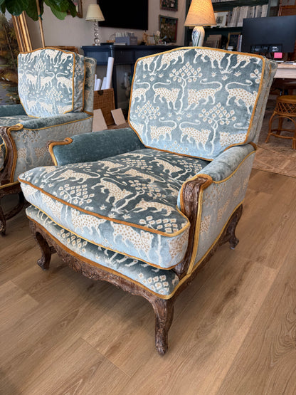 Minton Spidell French Country Upholstered Chairs- Sold as a pair