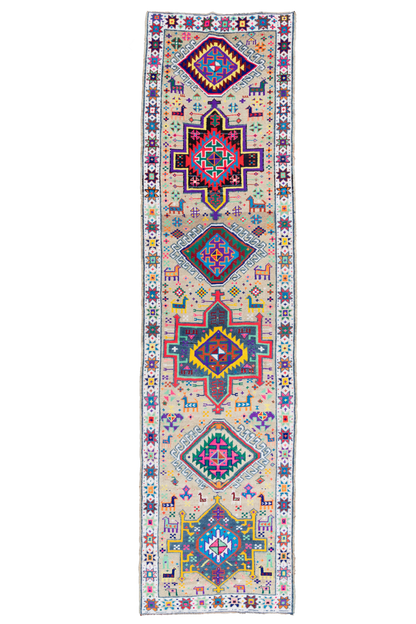 Vintage Herki Rug - Heir Looms Vintage Rugs