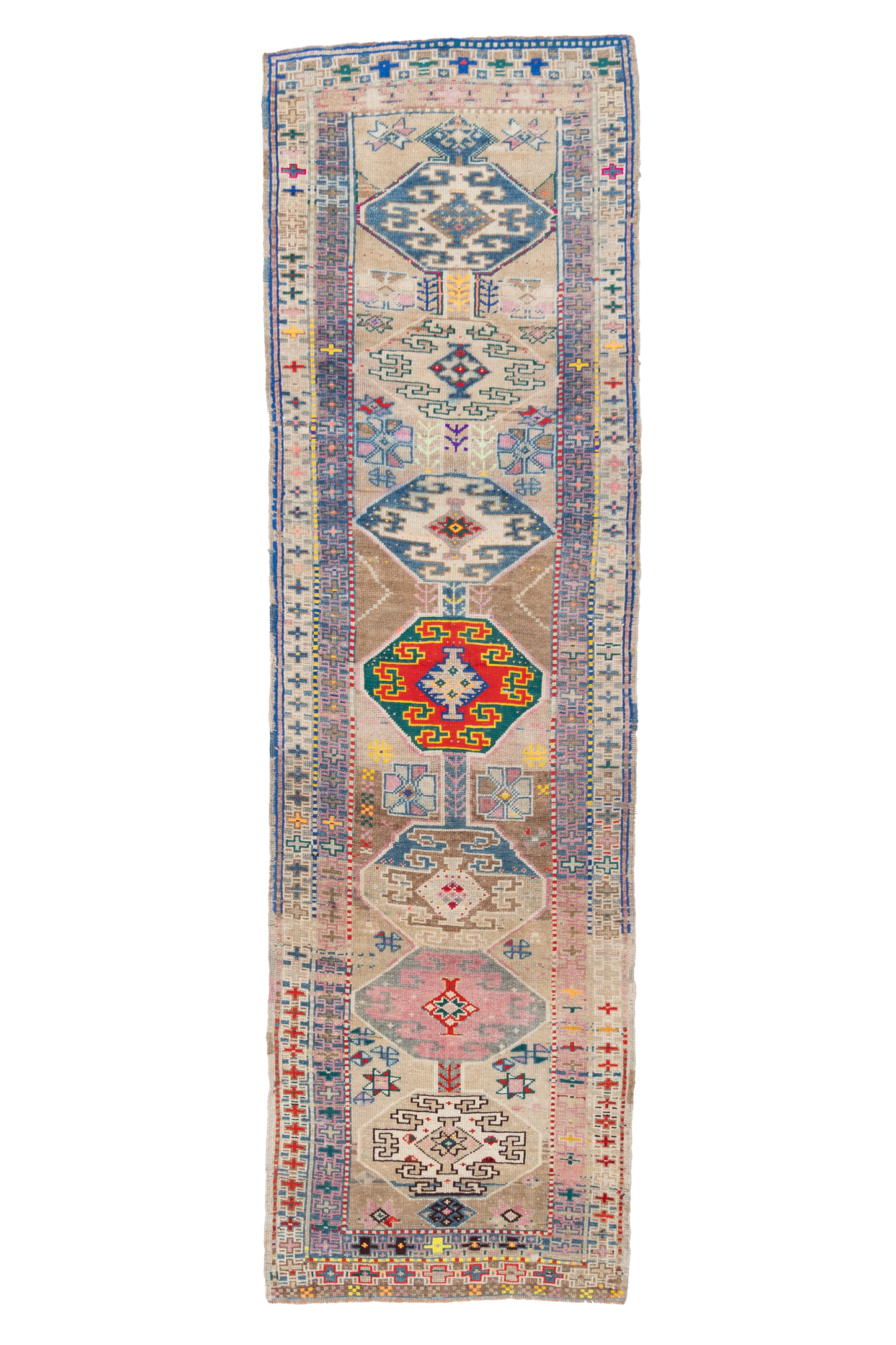 Vintage Herki Runner - Heir Looms Vintage Rugs