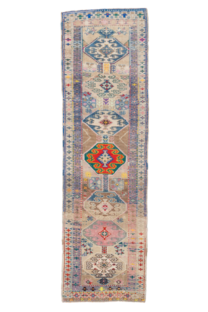Vintage Herki Runner - Heir Looms Vintage Rugs