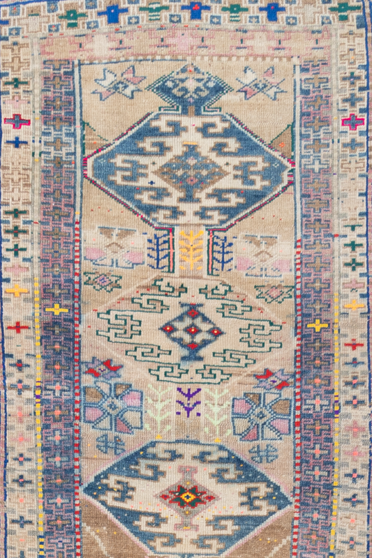 Vintage Herki Runner - Heir Looms Vintage Rugs