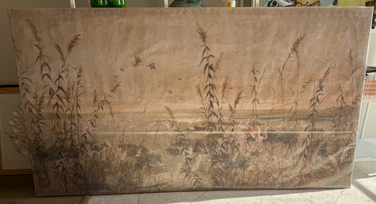 Landscape Print by Artist Carol Moreno- Flamingos