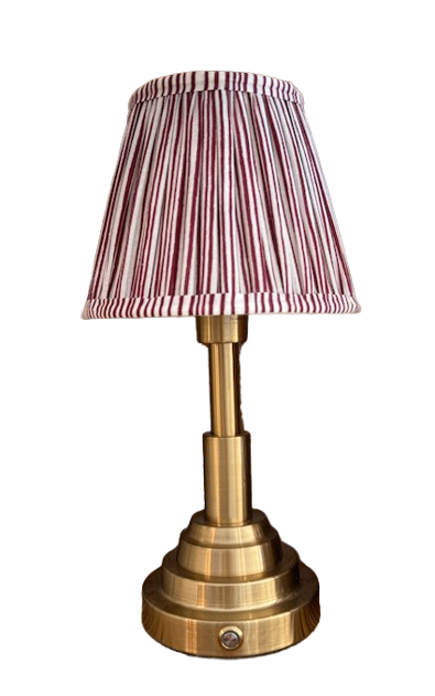 Ernest Cordless Table Lamp - Antique Brass