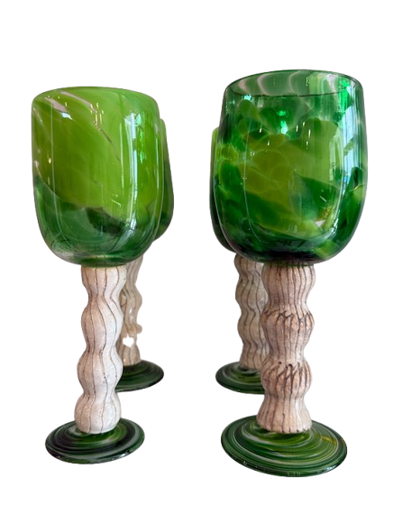Beach and Bone Collection Set of 4 - Stemware