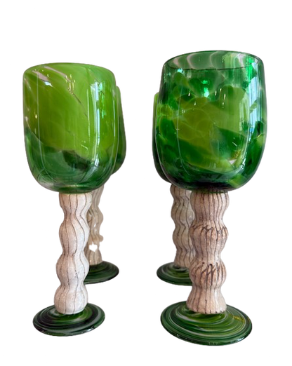Beach and Bone Collection Set of 4 - Stemware