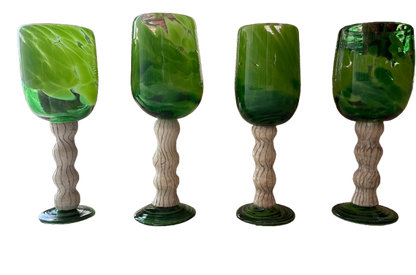 Beach and Bone Collection Set of 4 - Stemware