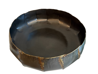 Armor Bowl in Antique Gunmetal - Large