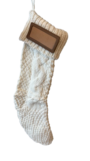 Holiday Stocking - Write your own name
